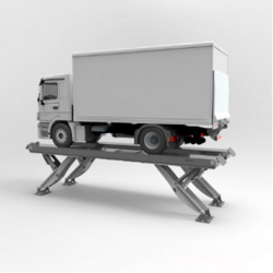 Platform lift HDS with a capacity of 25 tons