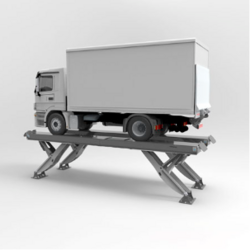 Fahrschienen-Hebebühne HDS mit Tragkraft 25 Tonnen